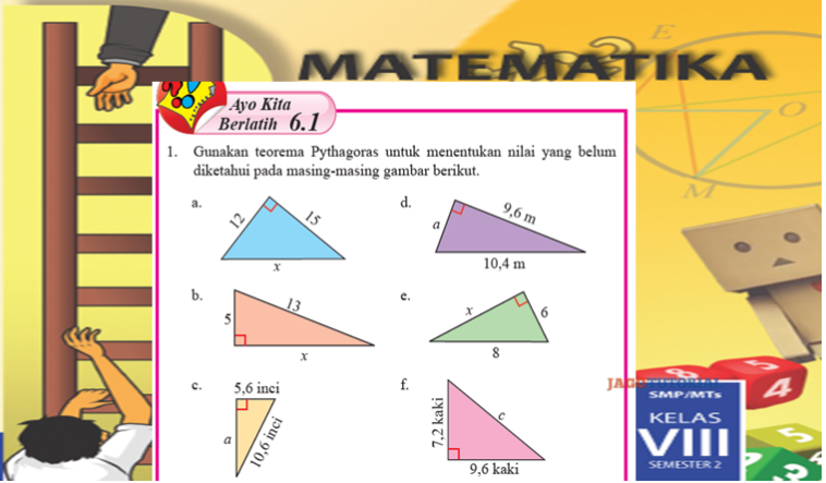 SOAL DAN PEMBAHASAN BUKU SISWA MATEMATIKA KELAS 8 SEMESTER