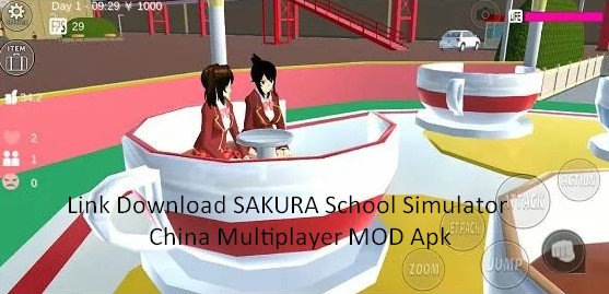 Link Download SAKURA School Simulator China Multiplayer MOD Apk