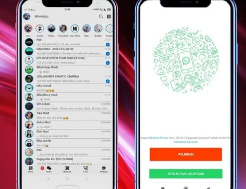 Download Whatsapp Aero terbaru dan Cara Menggunakannya!