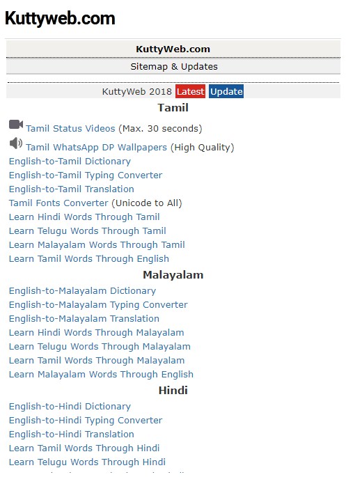 Kuttyweb 2022 – Best Website Download Malayalam, Tamil Movie, HD videos Download Free