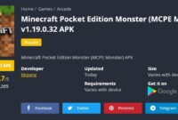 Minecraft Pocket Edition Monster