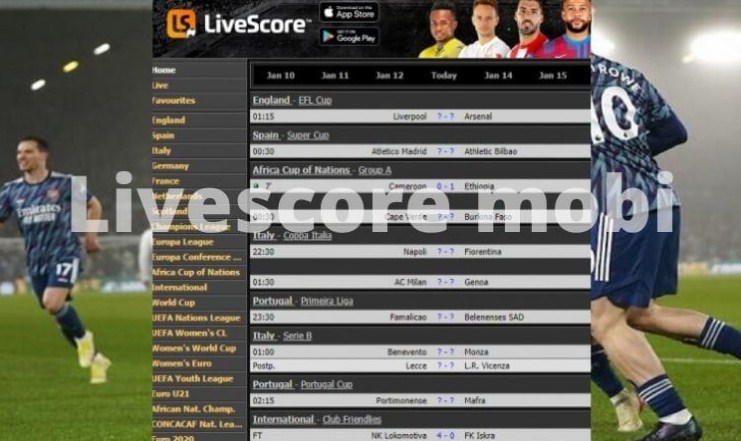 Livescore Mobi Review: Livescore.mobi for Live Soccer Scores