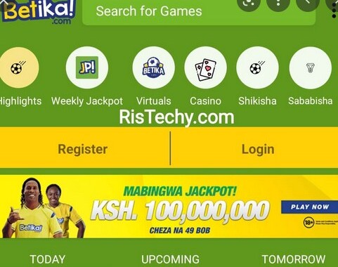 Betika App Login - Download and Install Apk in Kenya