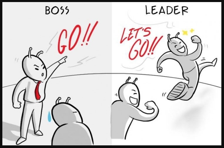 Perbedaan antara Pemimpin dan Bos