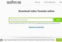 Savefrom.net Aplikasi Terbaik vidio downloader Youtube MP3/MP4 2022
