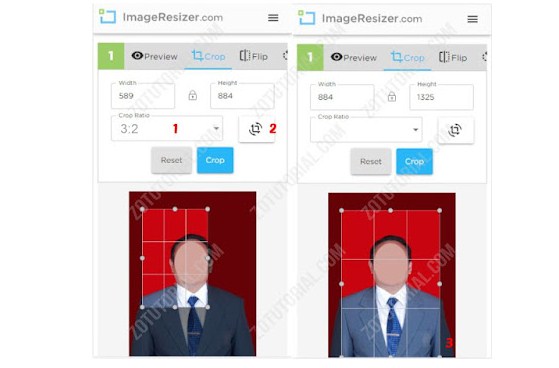 Cara Terbaru Crop Pas Foto Ukuran 4x6 Online Tanpa Install Aplikasi