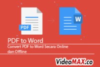 convert pdf to word excel secara online dan offline