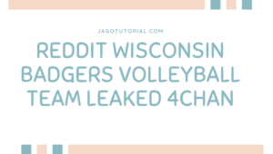 Reddit Wisconsin Badgers Volleyball Team Leaked 4chan
