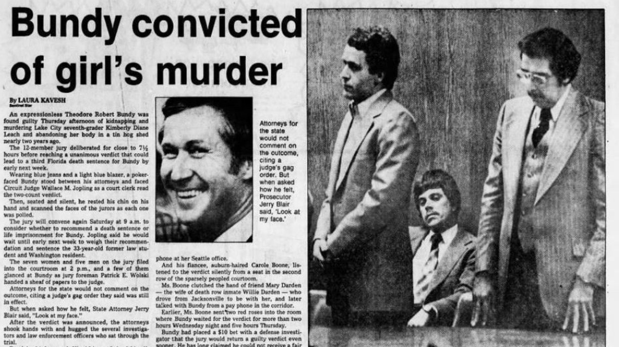 The latest is Worrying Ted Bundy Dead Body