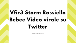 Vfir3 Storm Rossiello Bebee Video virale su Twitter